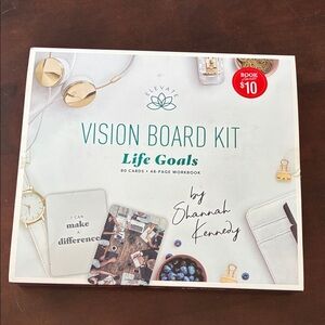 Elevate Vision Board Kit - Life Goals - White